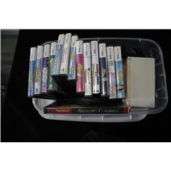 2 NINTENDO DS LITES (PINK & WHITE) WITH WALL AND CAR CHARGERS AND GAMES FOR DS & GAMEBOY