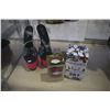 Image 1 : PLEASER HIGH HEELS (PINK/BLACK), FLORABOTANICA BALENCIAGA PERFUME, BLENDER, AND JEWELLERY