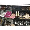Image 2 : SHELF OF SHOES INCLUDING HIGH HEELS AND SLIPPERS