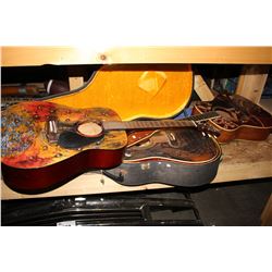 3 ACOUSTIC GUITARS