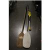 Image 2 : 2 DOUBLE SIDE WOOD PADDLES