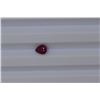 Image 1 : 0.77ct Natural Ruby Pear cut