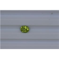 1.56ct Natural Burma Peridot Oval cut