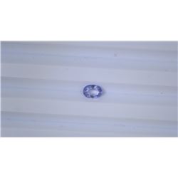 0.82ct Natural Ceylon Purple Sapphire 1pc Oval cut