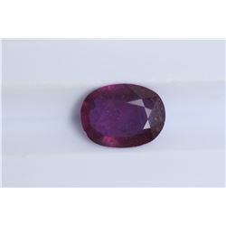 1.76ct Ruby Oval cut