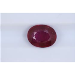 2.64ct Ruby Oval cut