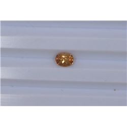 1.27ct Imperial Topaz Oval cut