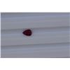 Image 1 : 0.74ct Natural Ruby Pear cut