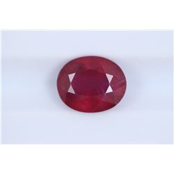 2.43ct Ruby Oval cut