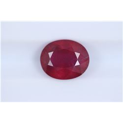 2.43ct Ruby Oval cut