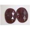 Image 1 : 37.6ct GIA Approved Ruby Slice Oval cut
