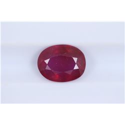 2.27ct Ruby Oval cut