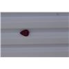 Image 1 : 0.64ct Natural Ruby Pear cut