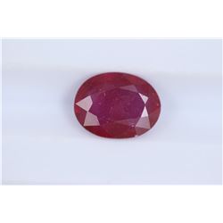 1.87ct Ruby Oval cut
