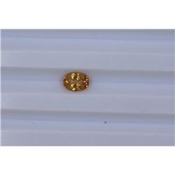 0.97ct Imperial Topaz Oval cut