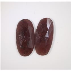 21.4ct GIA Approved Ruby Slice Oval cut