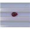 Image 1 : 1.24ct Natural Ruby Pear cut