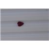 Image 1 : 0.77ct Natural Ruby Pear cut