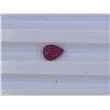 Image 1 : 1.13ct Natural Ruby Pear cut