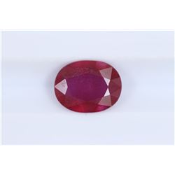 2.24ct Ruby Oval cut