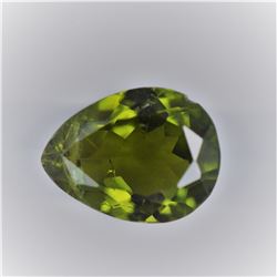 2.29ct Green Tourmaline Pear cut