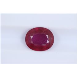 2.18ct Ruby Oval cut