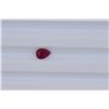 Image 1 : 0.84ct Natural Ruby Pear cut