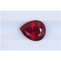 2.81ct Ruby Oval cut