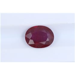 2.23ct Ruby Oval cut