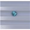 Image 1 : 1.65ct Blue Zircon Round cut