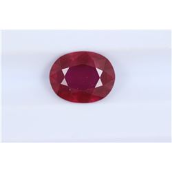 2.02ct Ruby Oval cut