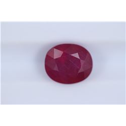 3.24ct Ruby Oval cut