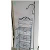 Image 1 : FOLDING BAKERS RACK AND HANGING PLANTER STAND