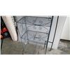 Image 3 : FOLDING BAKERS RACK AND HANGING PLANTER STAND
