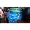 Image 2 : METAL COLEMAN COOLER PLASTIC COOLER TARP AND HOSE