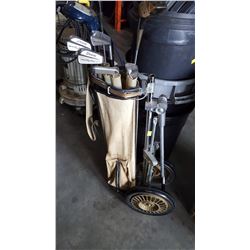 GOLF CLUBS WITH CART