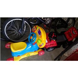 TWO KIDS RIDE ON TOYS