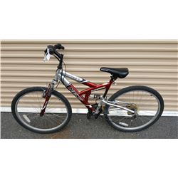 NEXT SILVER RED BIKE