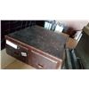 Image 2 : VINTAGE WOOD 2 DRAWER BOX