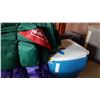 Image 2 : RV TOILET AND 2 SLEEPING BAGS