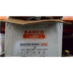 BOX OF BANDSAW BLADES