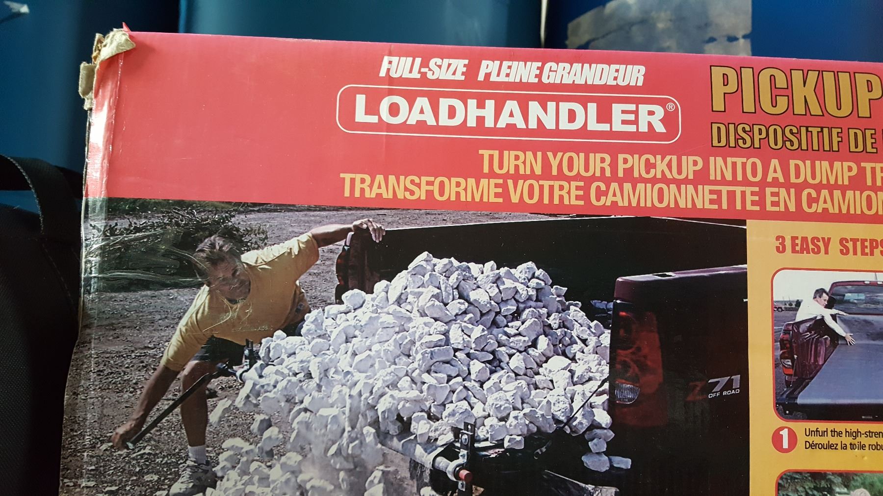 LOAD HANDLER PICKUP TRUCK UNLOADER
