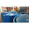 Image 3 : 5 BLUE PLASTIC BARRELS