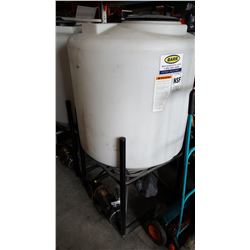 150 GALLON CONTAINER ON STAND