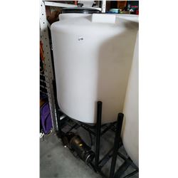 150 GALLON CONTAINER ON STAND