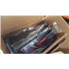 Image 3 : BOX OF NEW AUDIO CORDS AND BOX OF NEW PHONE CASES