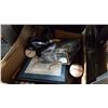 Image 2 : 2 BOXES OF COLLECTIBLES AND ESTATE GOODS AND SPOCK TOY