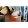 Image 1 : BOX OF TOOLS AND GARDENING ITEMS