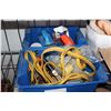 Image 1 : TWO TOTES OF SHOP MISC