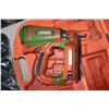 Image 2 : CASED PASLODE CORDLESS NAIL GUN NO BATTERY AND HAMMER POUCHES
